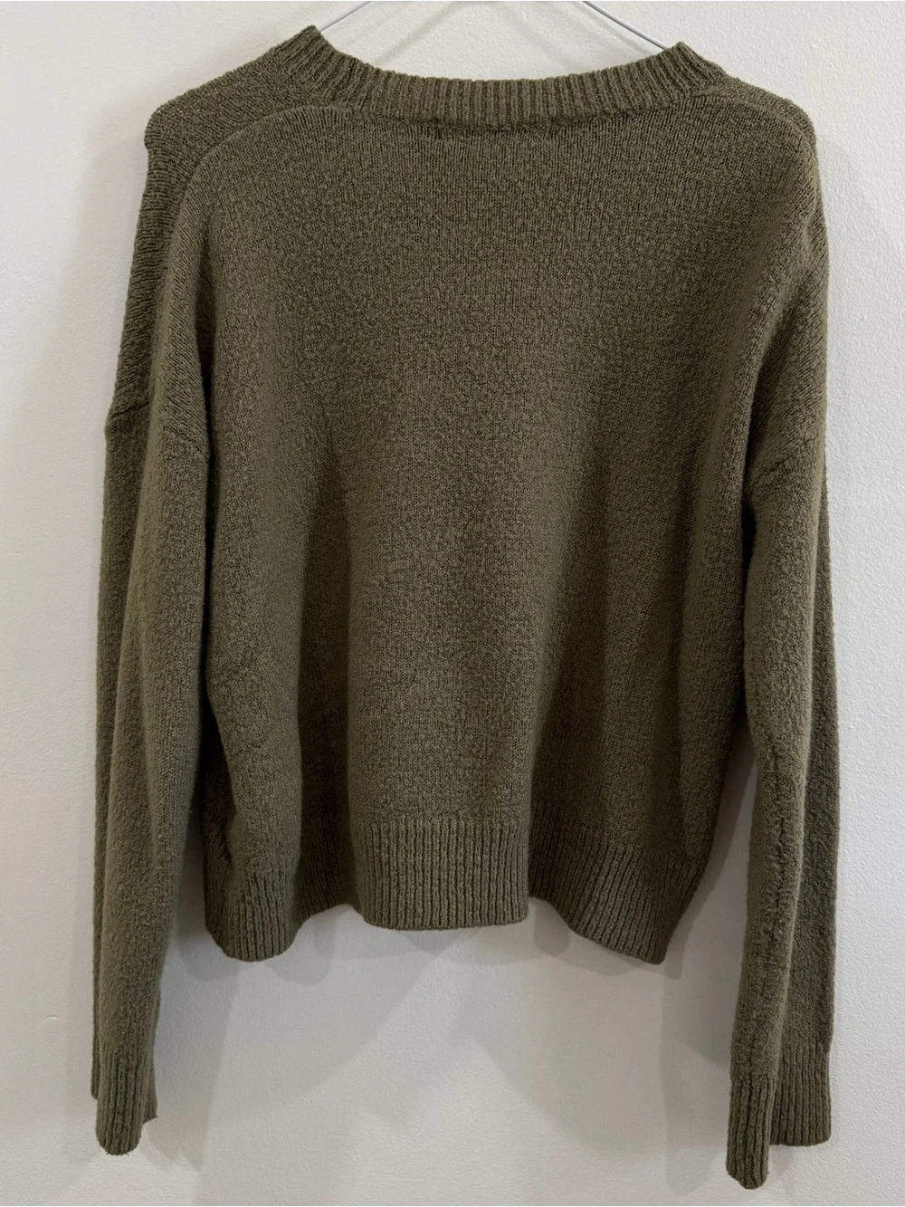 Olive Crewneck Sweater
